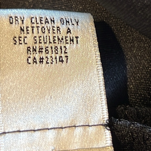 Talbots Womens Black Fleeced Winter Dress Minimalist Size XL - Picture 13 of 16